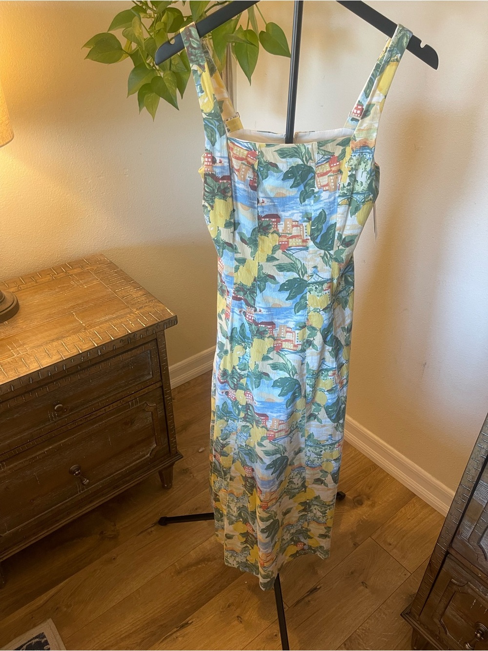 Abercrombie & Fitch Mila Stretch Midi Dress - Picture 6 of 6
